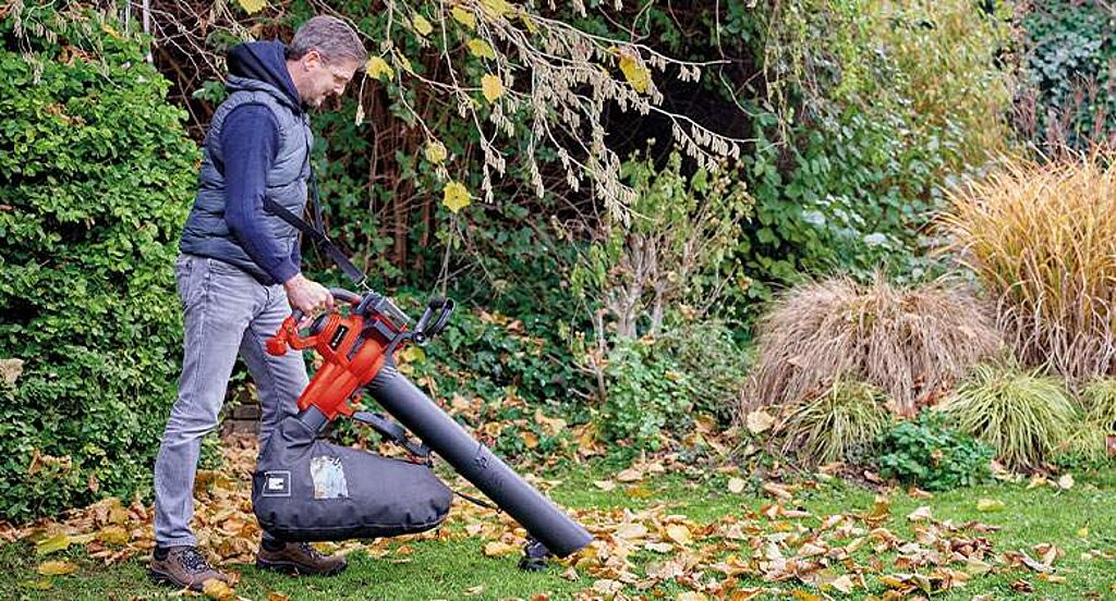 Sac De Rechange Pour Souffleur/Aspirateur Einhell GE-CL 36 Li - Sac à Débris Avec Fermeture Éclair Réglable - 9