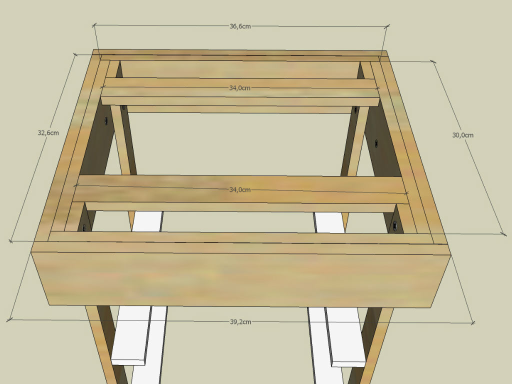 The planning for a table