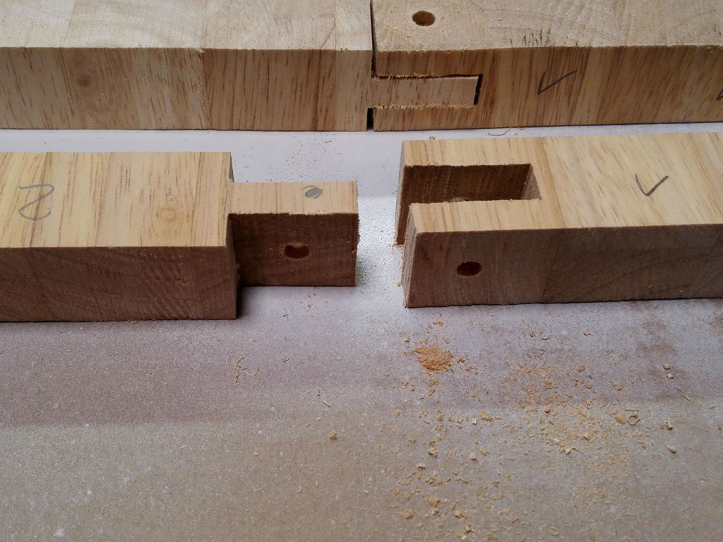 Two pieces of wood