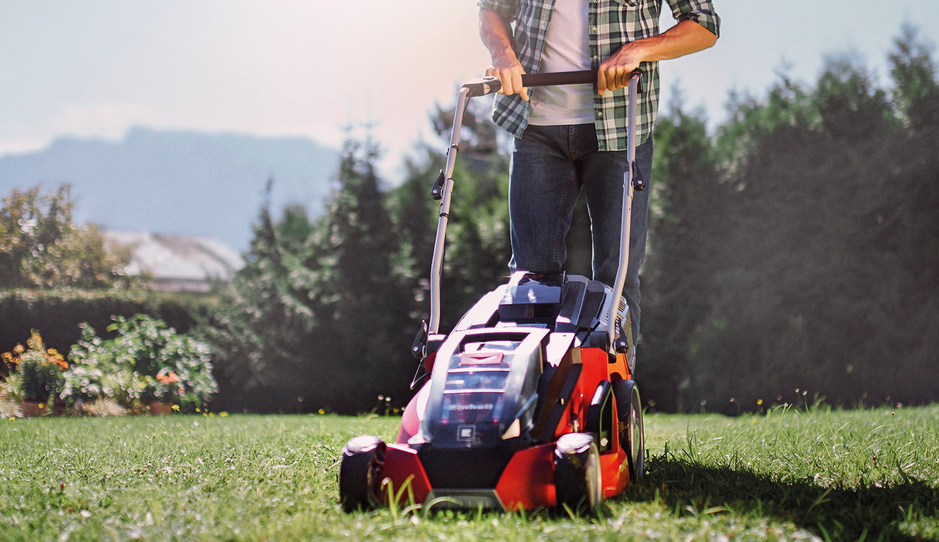 Essayez la brosse rotative pour terrasse Jardin et Saisons