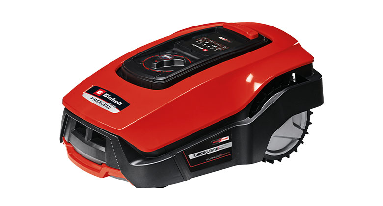 Image of a robotic lawn mower - freelexo. 