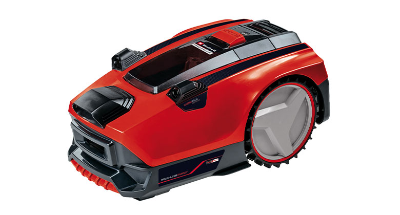 Image of a robotic lawn mower - freelexo. 