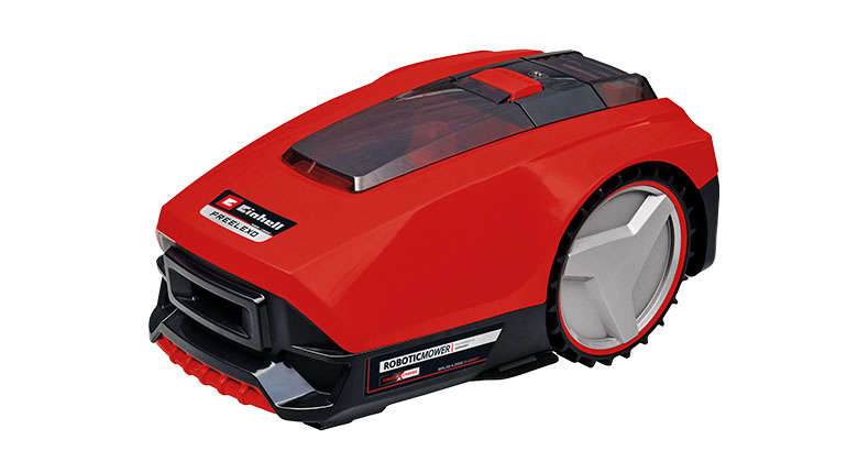 Image of a robotic lawn mower - freelexo. 